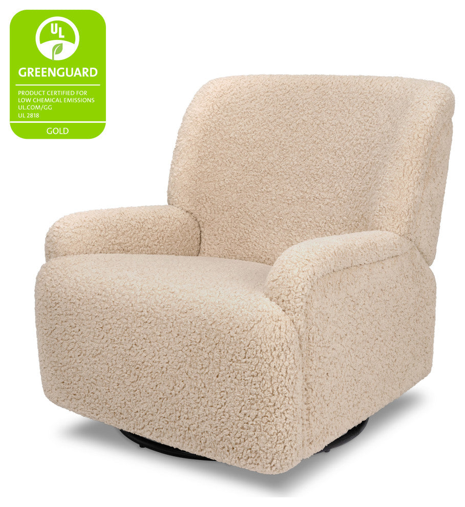 Winslow Extra Wide Recliner and Swivel Glider, Chai Shearling
