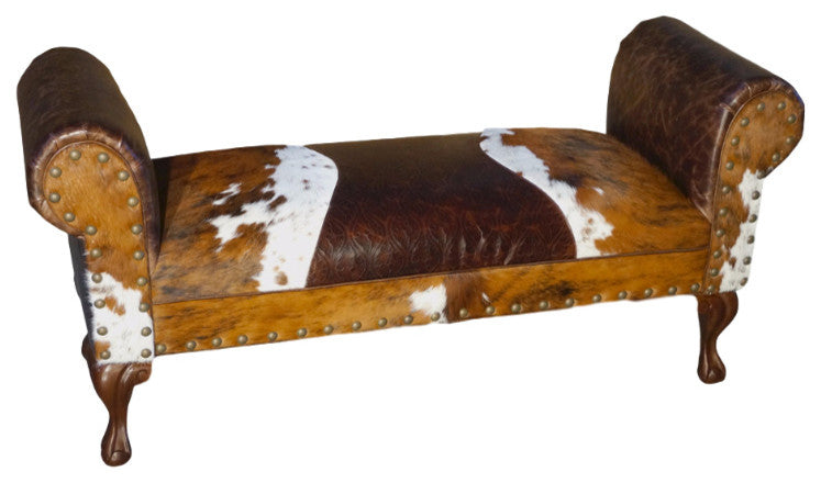 60" Roll Arm Bench With "Triumph" Saddle