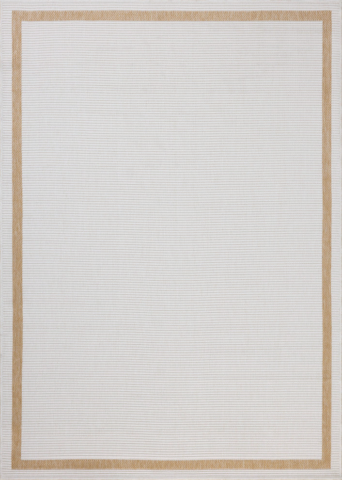 Loloi Easton Wheat / Ivory 4'-0" x 6'-0" Accent Rug