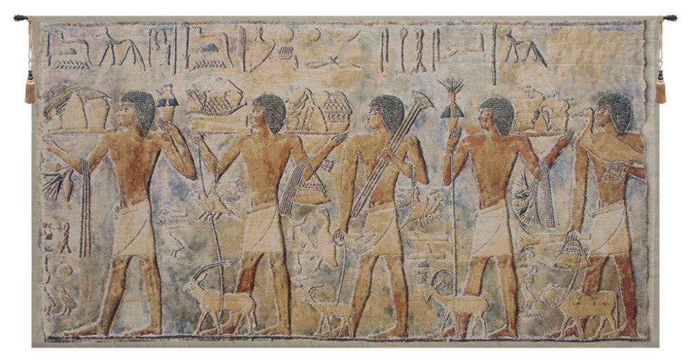 Saqqarah Beige Part 2 Belgian Wall Tapestry