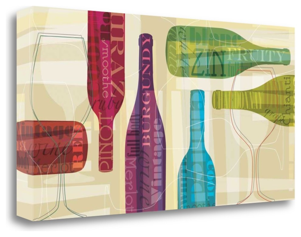 "All Bottled Up" By Tandi Venter, Giclee Print on Gallery Wrap Canvas