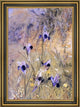 Henry Roderick Newman Irises in the Garden Framed Premium Canvas Print, 16"x24"