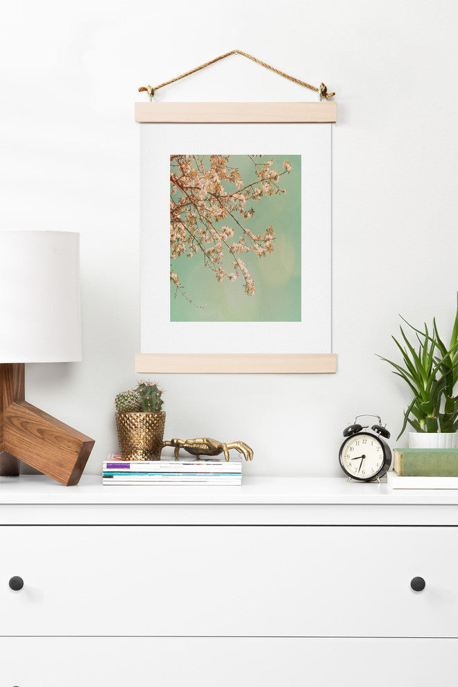 Deny Designs Happee Monkee Plum Blossoms Art Print