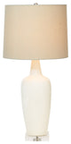 Ryan Cream Lamp, 32"