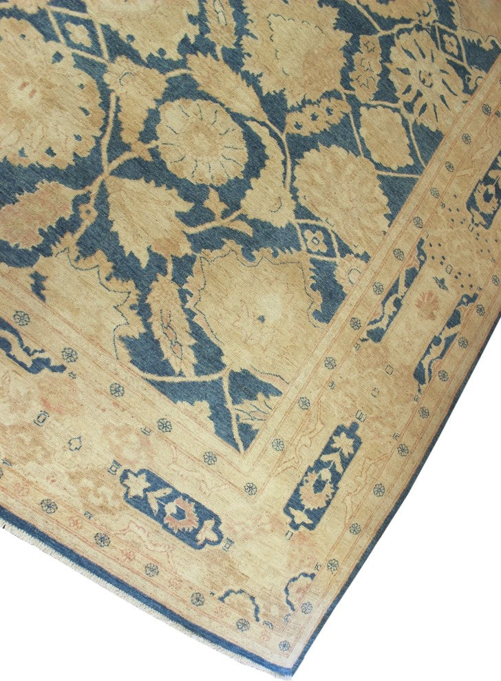 Peshawar Mujune Blue/Beige Rug, 8'10x11'9