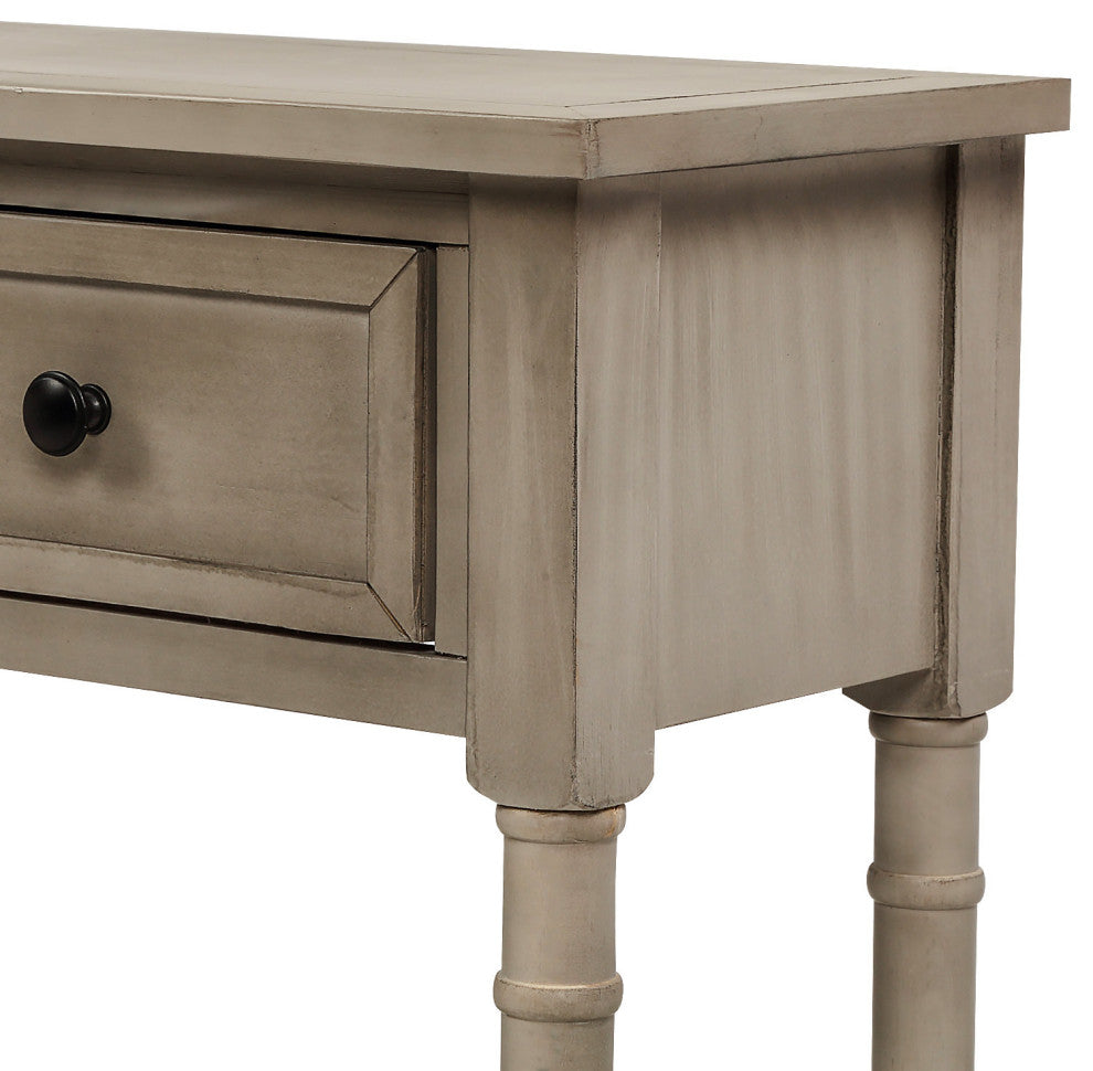 Console Table Sofa Table, Grey Wash