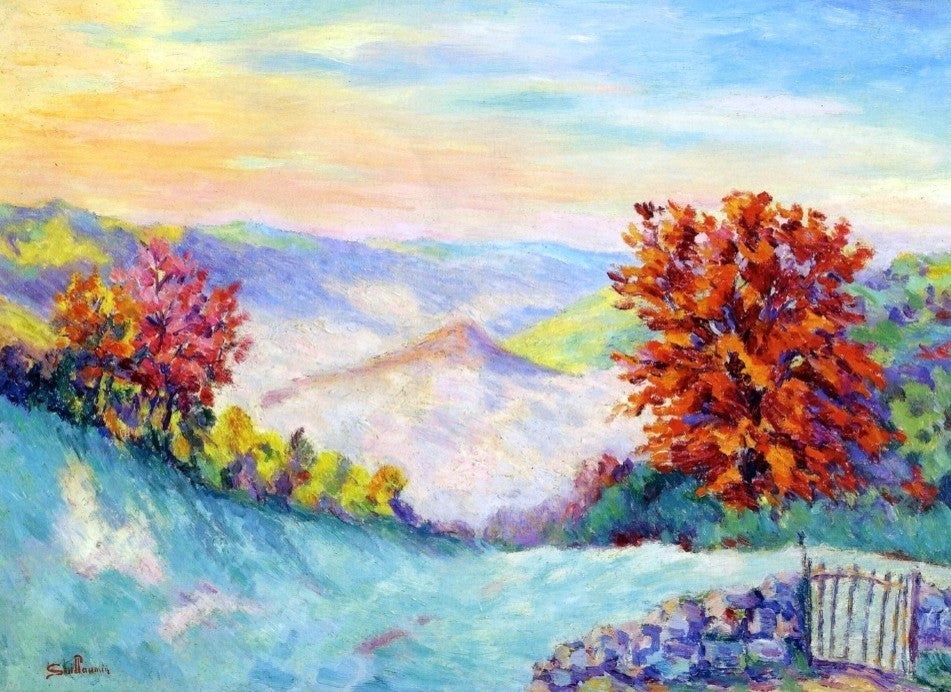 Armand Guillaumin Le Puy Barriou Premium Canvas Print