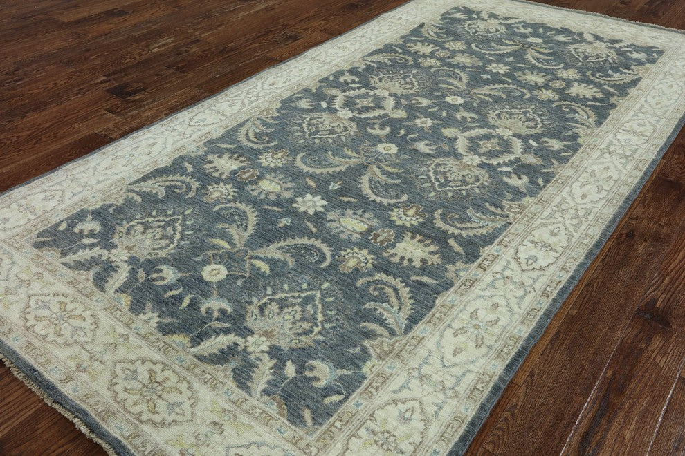 5'x10' Floral Peshawar Oriental Area Rug, MC573