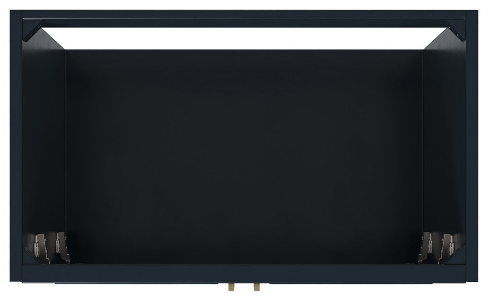 Ariel Stafford 36" Single Sink Bathroom Vanity Base, Midnight Blue