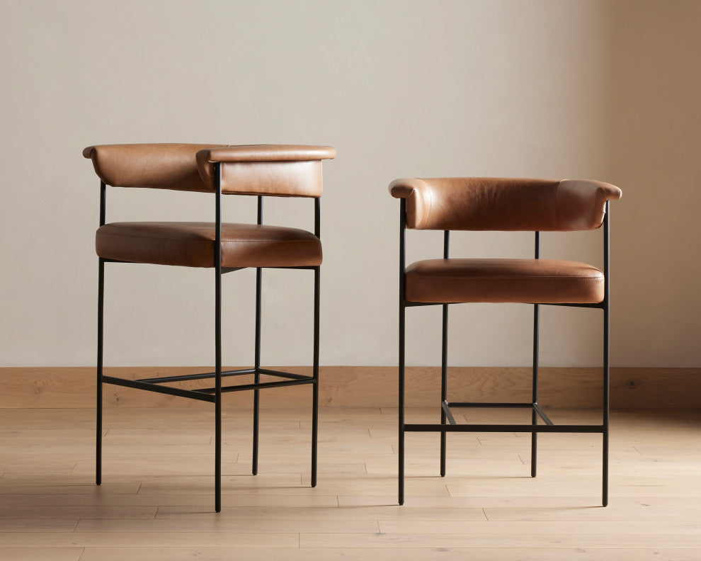 Carrie Stool, Chaps Saddle, Bar