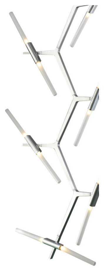 Avenue Lighting San Vicente Blvd. 20-Light Hanging Chandelier