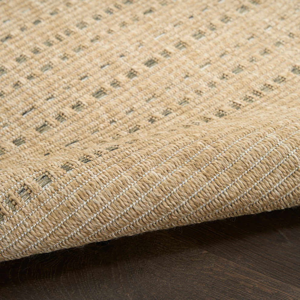 Nourison Tulum 2' x 3' Taupe Outdoor Rug