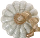 Set of 2, Gray Marble Glass Pumpkin