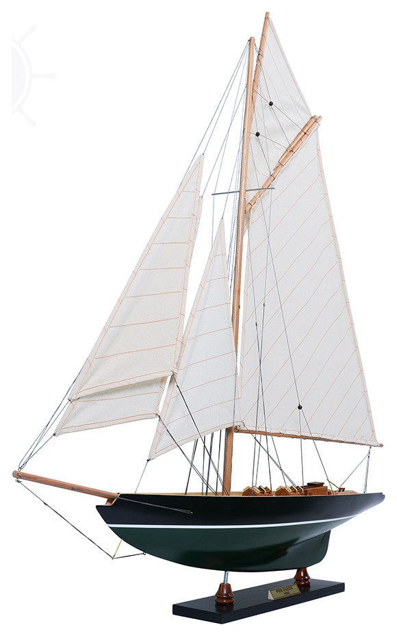 Pen Duick Painted Wooden model sailing boat