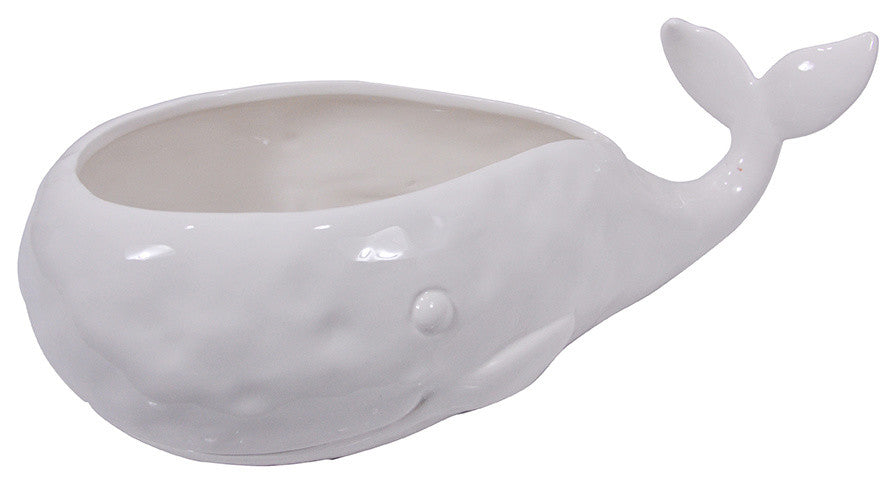 Ceramic Whale Pot