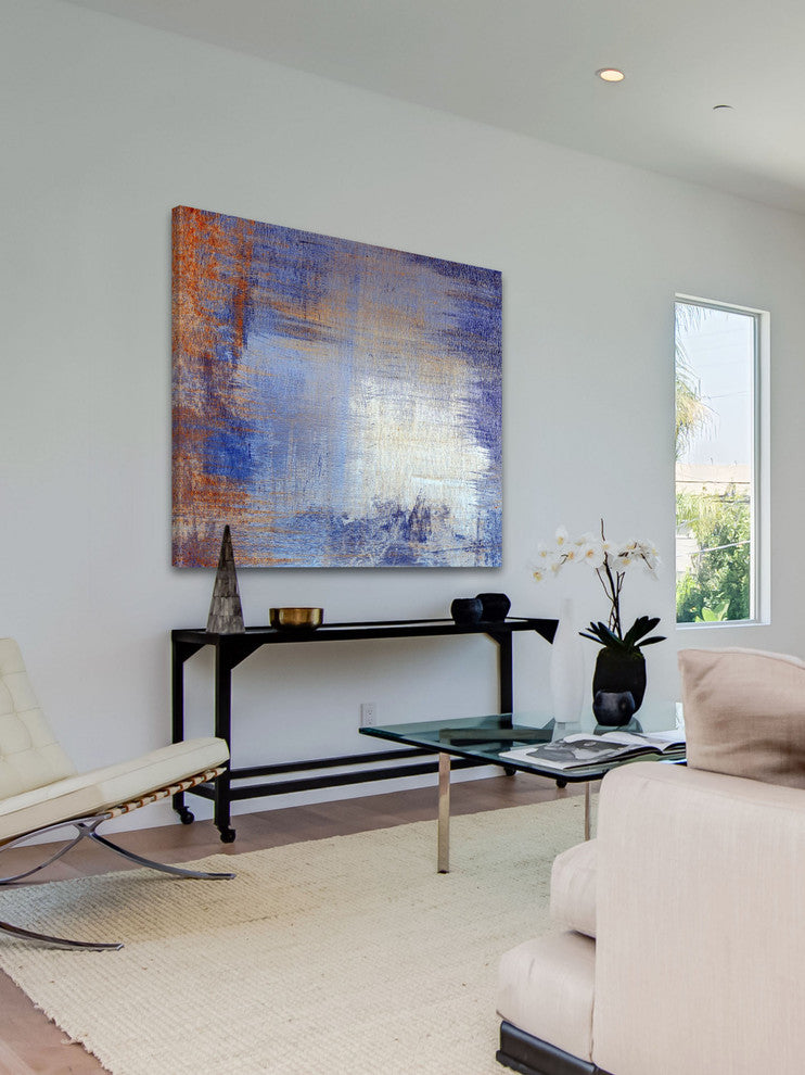 "Analog XIII" Painting Print on Canvas by Aryai