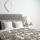 Deny Designs Sharon Turner Walking Doodle Toile De Jouy Duvet Cover - Lightweigh