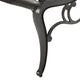 Covington Outdoor Cast Aluminum Dining Chairs, Set of 2