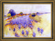 Arthur Wesley Dow Flowering Field  Framed Premium Canvas Print, 18"x27"