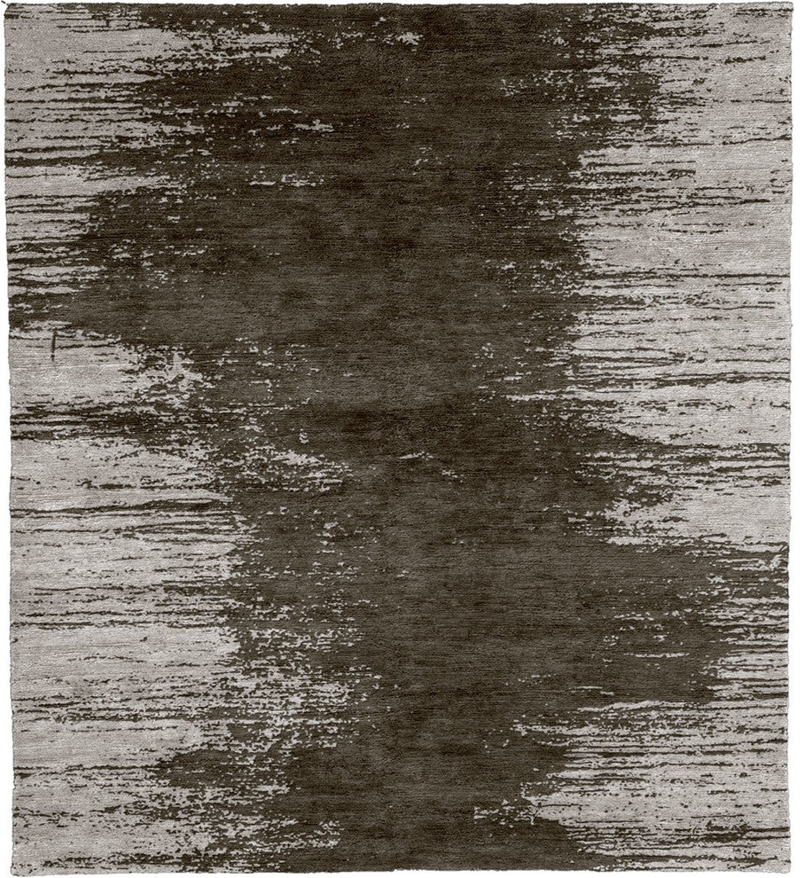 Manaus Mohair Hand Knotted Tibetan Rug, 10' Square