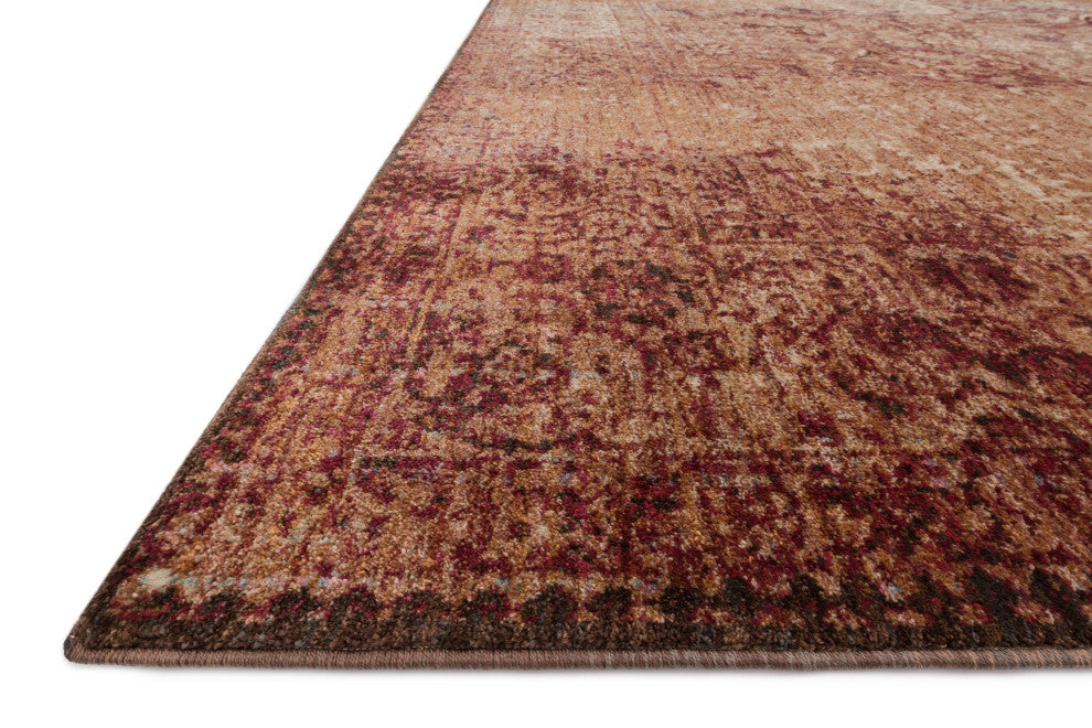Copper and Ivory Anastasia Area Rug by Loloi, 13'x18'