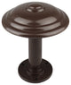 Tondo Metal Drapery Medallion Holdback, Bronze