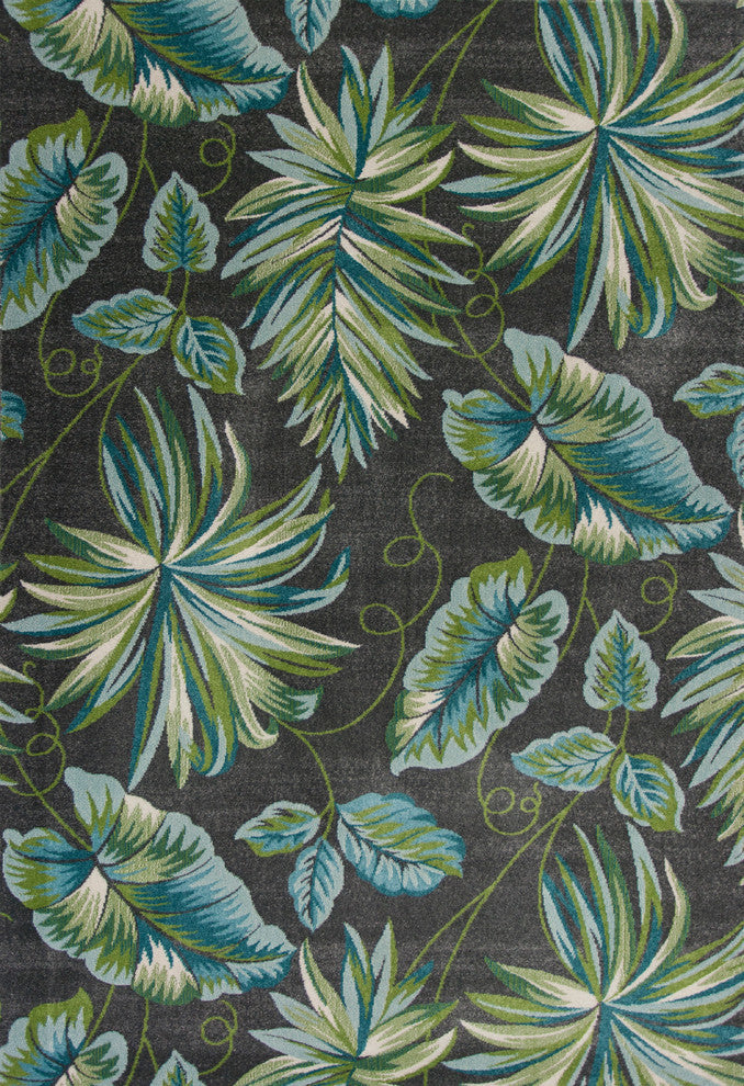 Stella Gray Paradisus Rug, 3'3"x4'11"