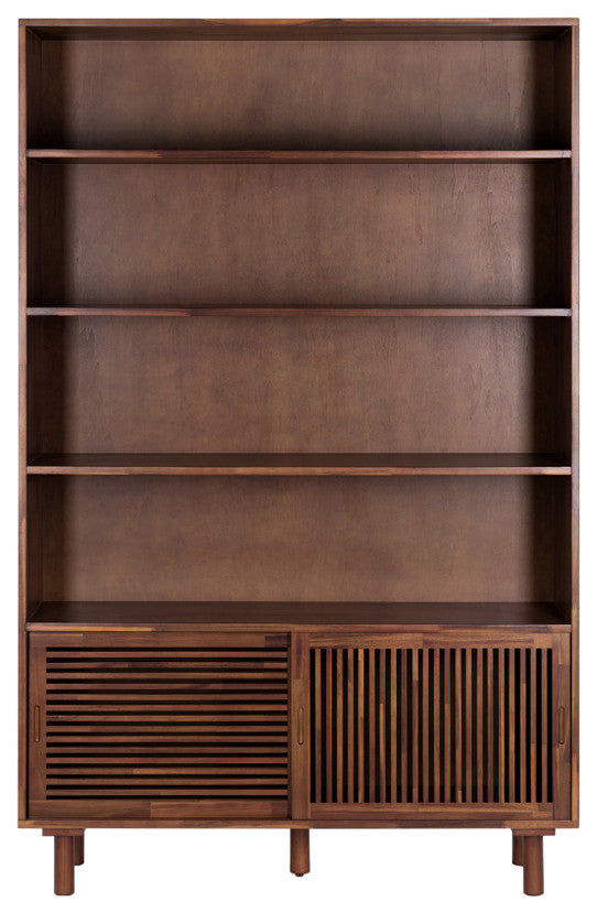 Mosaic Bookcase with Cabinet