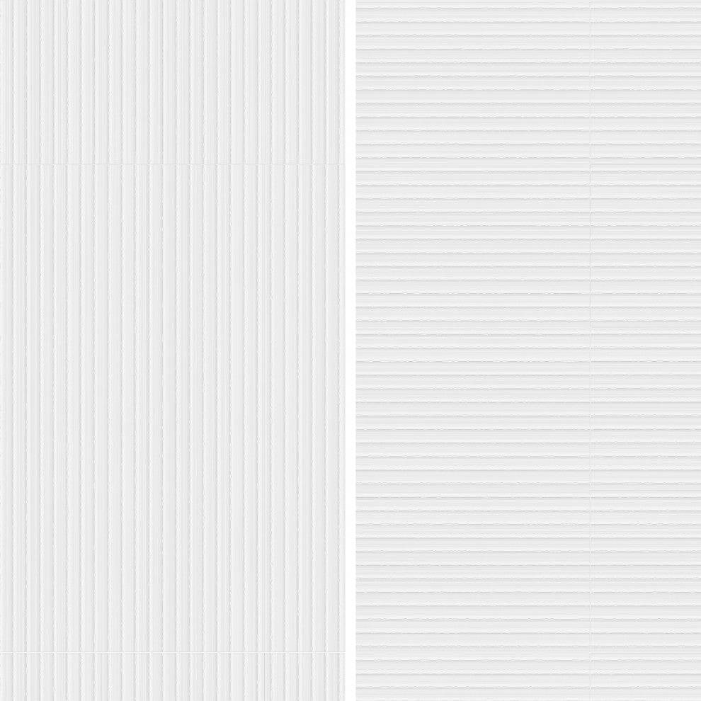 Lumiere Rythme Blanco Ceramic Wall Tile