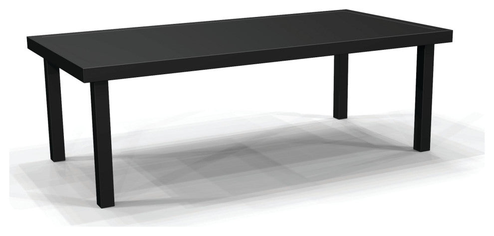 Solid Top 27" x 54" Coffee Table, Antique Bisque