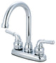 Two Handle Bar Faucet, Polished Chrome
