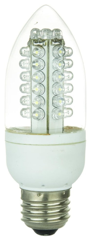 Torpedo Tip Chandelier, 100 Lumens, Medium Base, Warm White
