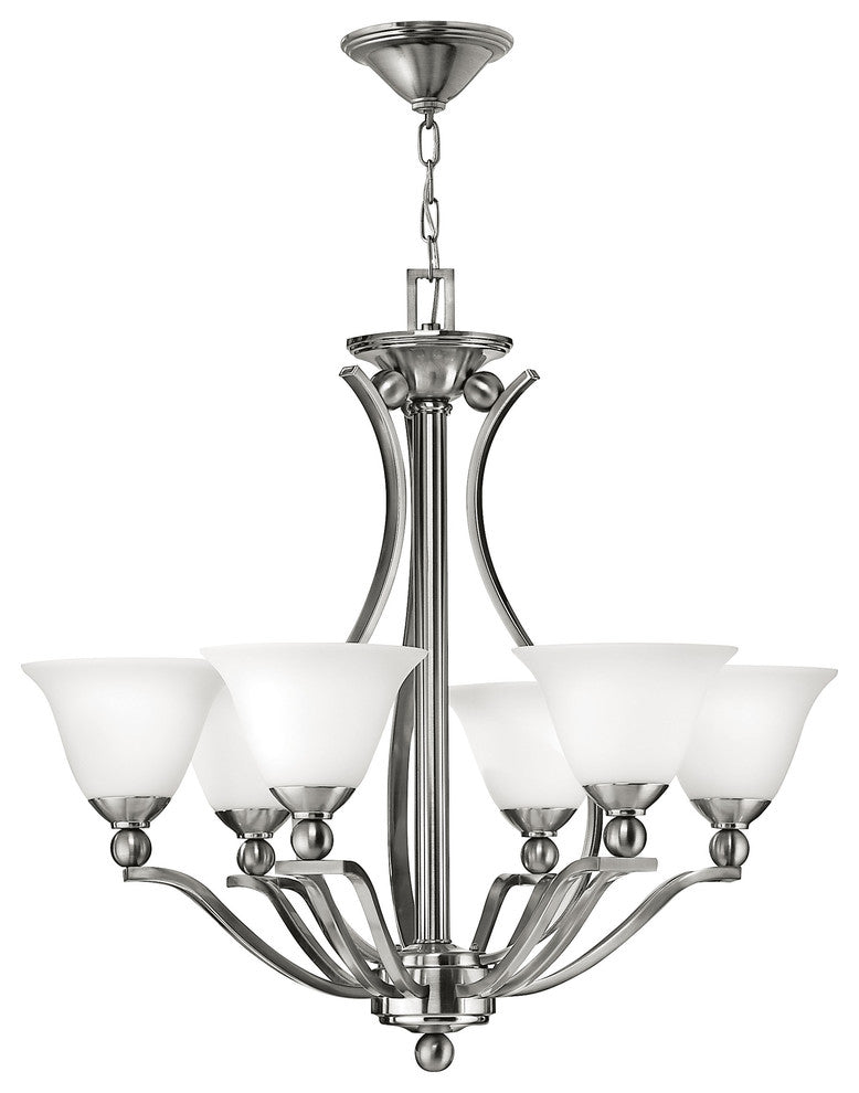 Hinkley Bolla Six Light Foyer Pendant 4656BN
