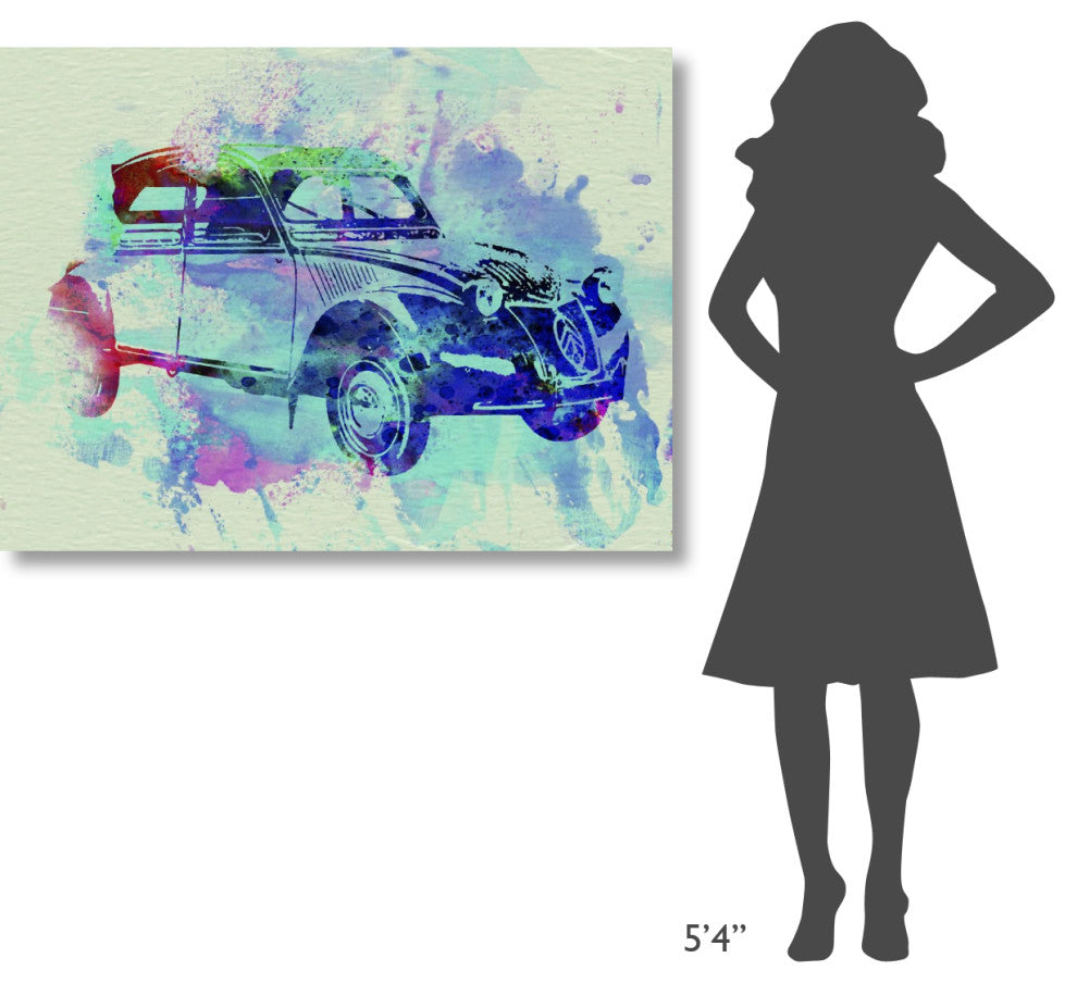 "Citroen 2CV" Fine Art Print