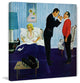 "House Call" Painting Print on Canvas by George Hughes