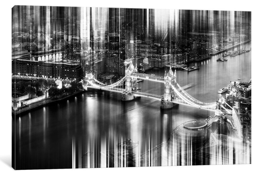 "Urban Stretch Series Tower Bridge London" by Philippe Hugonnard, 18x12x1.5