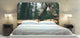 "Planks In Forest" Headboard