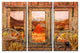 Ready2HangArt Rustic 'Farmhouse' 3-Piece Wrapped Canvas Wall Art Set, 60"x40"