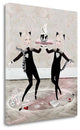 "The Newmars" By Art & Ghosts,Ready to Hang Giclee Print on Gallery Wrap Canvas