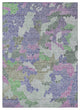 Machine Washable Indoor/Outdoor Chantille ACN1906 Purple 10' x 14' Rug