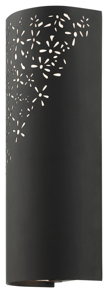 Black Stylish, Transitional, Intricate, Urban Sconce