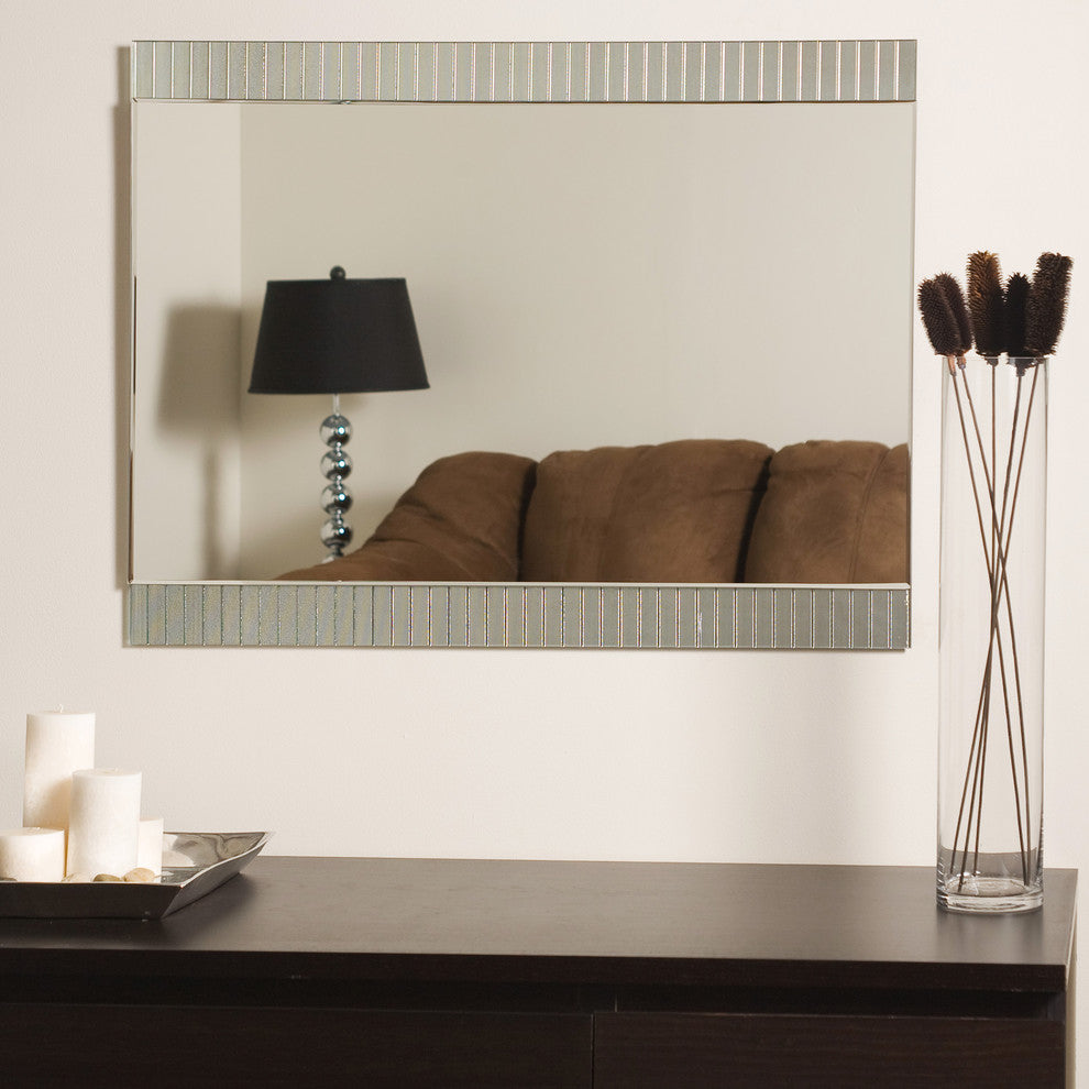 Horizontal Lines Wall Mirror