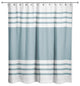 Farmhouse Stripe Shower Curtain, Teal