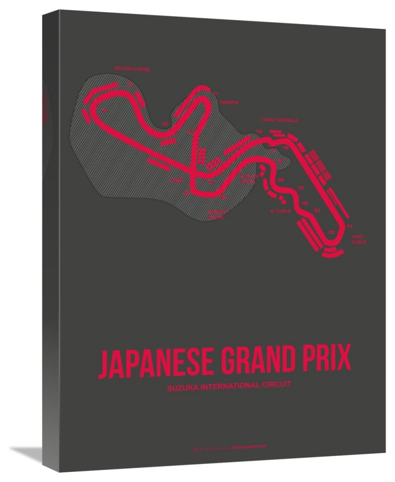 "Japanese Grand Prix 3" Fine Art Print