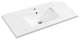 Dowell 18" FTB White Ceramic Single Bathroom Vanity Basin, 36wx18dx7h
