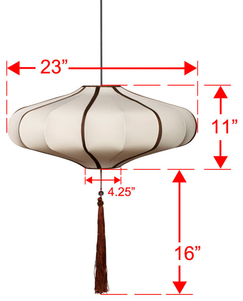 Hanging Chinese Palace Lantern with Tassel