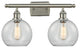 INNOVATIONS LIGHTING 516-2W-SN-G122-LED Athens 2 Light Bath Vanity Light