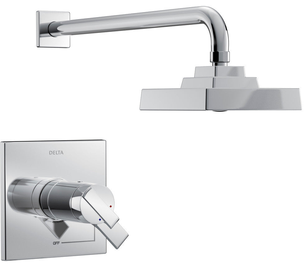 Delta Ara TempAssure 17T Series H2Okinetic Shower Trim, Chrome, T17T267