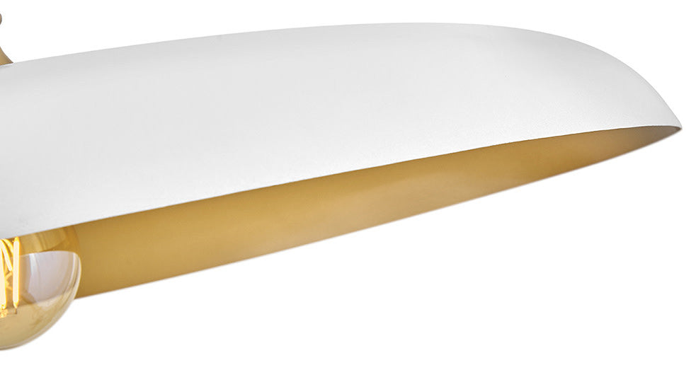 Hinkley Sadie Large Dome Pendant, Lacquered Brass
