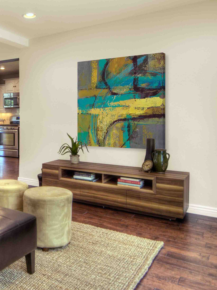 "Inception" Painting Print on Wrapped Canvas by Julie Joy